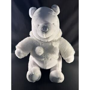 Authentic 12" Snowflake Disney Store Winnie the Pooh Plush Animal Plush Winter